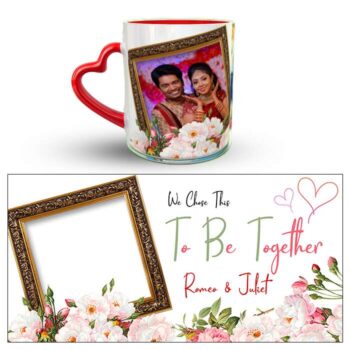 Love Anniversary Combo Gifts | LED Photo frame | 3D Crystal | Wood art print | White mug Pack of 5 11