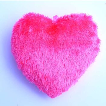 Personalized love valentines Photo Pillow Pink Heart 5
