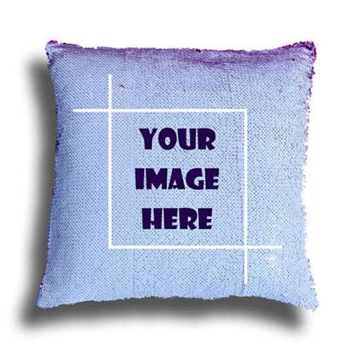 Personalized Magic Photo Pillow-Violet 4