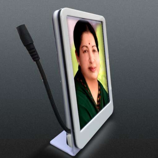 Personalized Car Dashboard 6 x 9 cm Single | Amma Jayalalitha 2