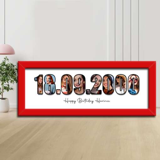 Personalized Frame The Date | Birthday 2