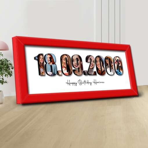 Personalized Frame The Date | Birthday 1