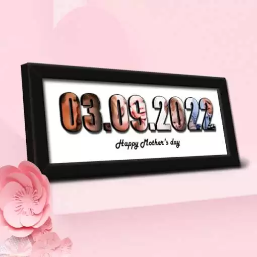 Personalized Frame The Date | Mothers Day 1