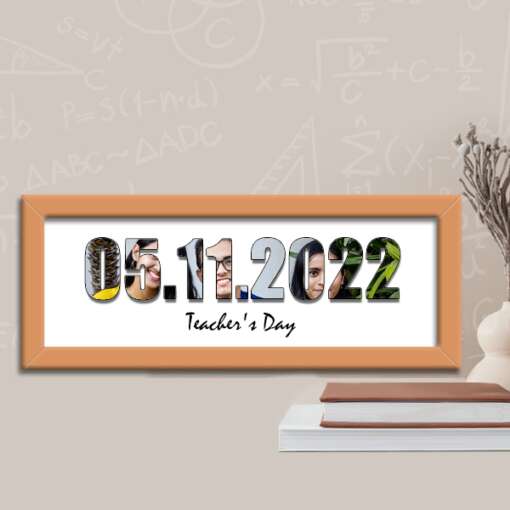 Personalized Frame The Date | Teachers Day 2