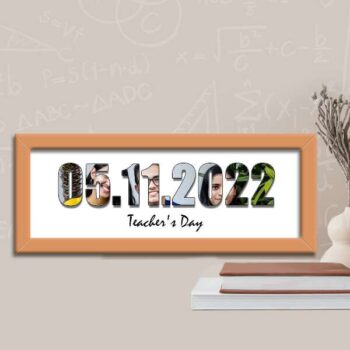 Personalized Frame The Date | Teachers Day 4