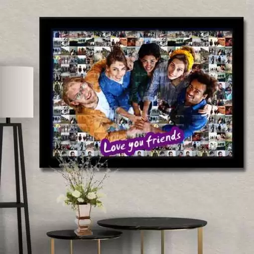 Personalized Mosaic photo frame | Friendship Day 1