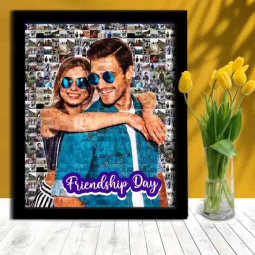 Personalized Mosaic photo frame | Friendship Day gift 1