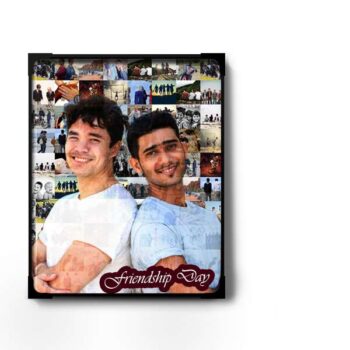 Personalized Mosaic photo frame Lamination | Friendship Day Gift for boy 6