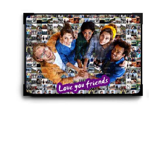 Personalized Mosaic photo frame Lamination | Friendship Day Gift 2