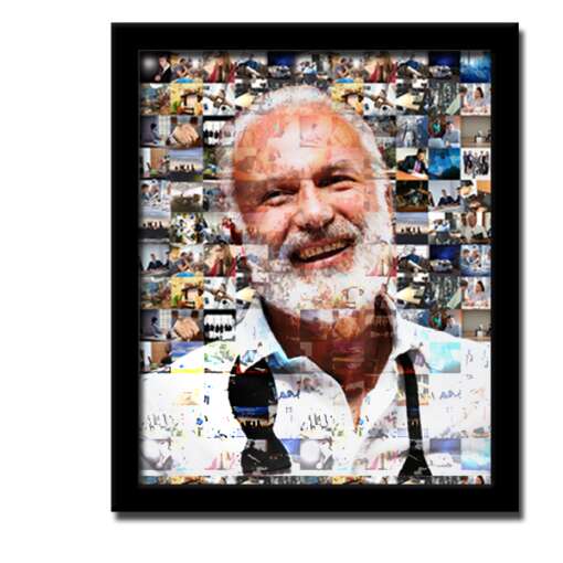 Personalized Mosaic photo frame | Retirement Day Gift 2