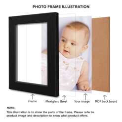 Collage Photo frame Set of 2 | My Family Design 3 9