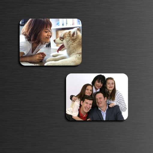 Personalized Photo Magnets | Family Gifts set of 2 3