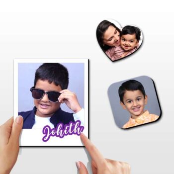 Personalized Photo Magnets | Happy Family Gifts set of 3 7