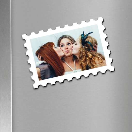 Personalized Photo Magnets | Friendship Day Stamp 1 3