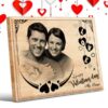 Valentine's Day Photo on Wood