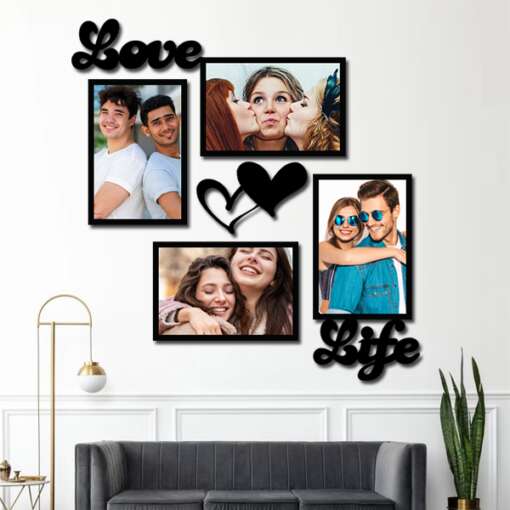 Collage Photo frame Set of 4 | Friendship Day Design1 1