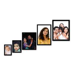 Collage Photo frame Set of 5 | Family Gifts Design 4 8