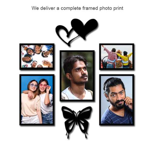 Personalized Friendship Photo Frame Set of 5 - Photoland - Image 2