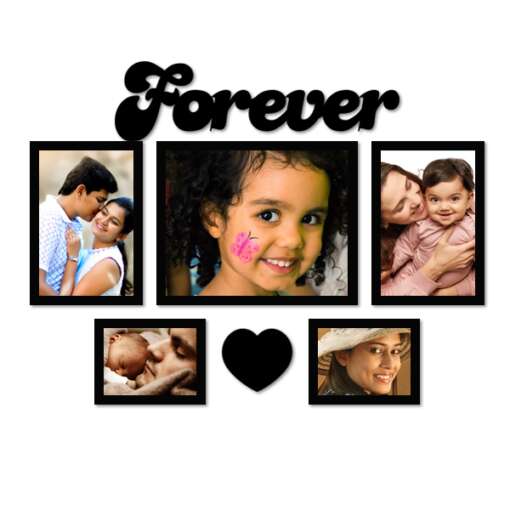 Romantic Memories Frames Set of 5 - Photoland: Couples Gift - Image 2