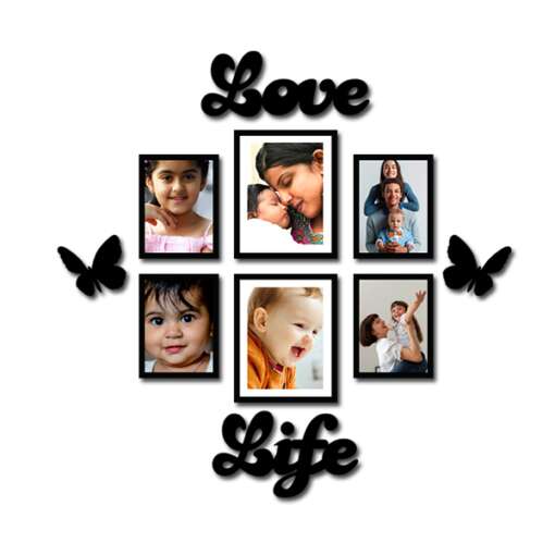 Collage Photo frame Set of 6 | Baby Design1 2