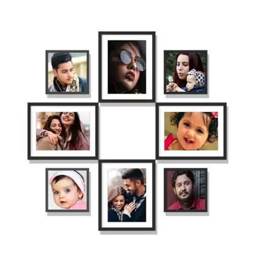 Collage Photo frame Set of 8 | Anniversary Gifts Design 2 2