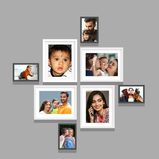 Collage Photo frame Set of 8 | Baby Gifts Design 1 3