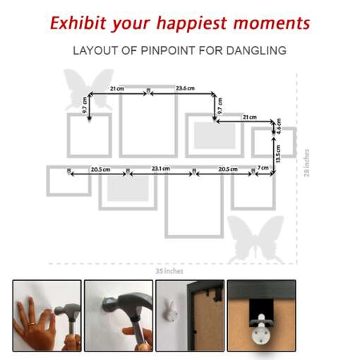 Family Memory Frames Set of 8 | Gallery Wall in Photoland - Image 4