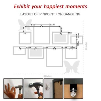 Family Memory Frames Set of 8 | Gallery Wall in Photoland 3