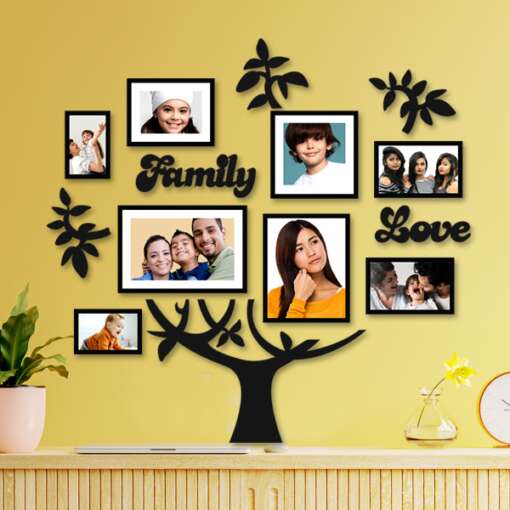 Collage Photo frame Set of 8 | Family tree Design 4 1