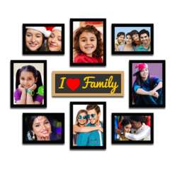 Collage Photo frame Set of 9 | Love Family Design3 8
