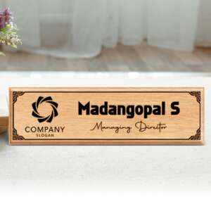 Engraved Wood Name Board | Solid Wood Signs at Photoland | Photoland