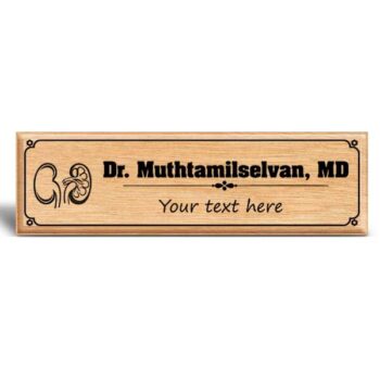 Wooden Name Plate 7