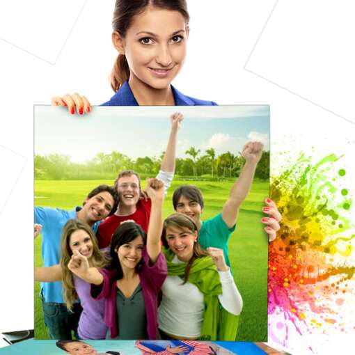 Personalized Enlargement Photo print 36" x 36"