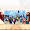 Personalized Enlargement Photo print 44" x 83" 4