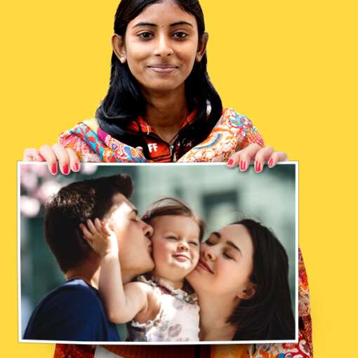 Personalized Enlargement Photo print 16" x 20"