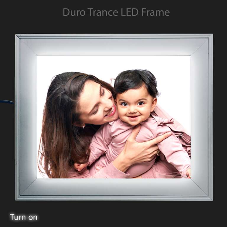 Family Photo Frame with LED Light 12×10 in | LED Photo Gift | Photoland
