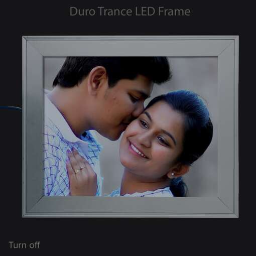Personalized LED Photo Frame 15 x 12 inches 2