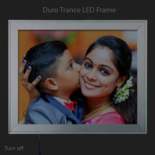 Personalized LED Photo Frame 20 x 16 inches 2
