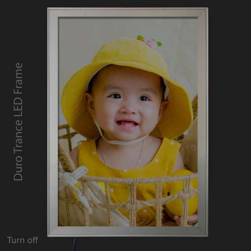 Large Personalized Photo Frame with LED (20x30) | Photoland - Image 2