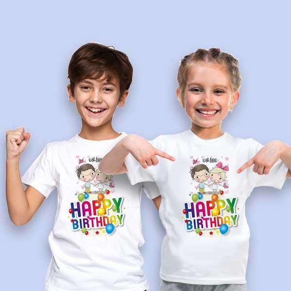 Boy and Girl Plain T-Shirts 19