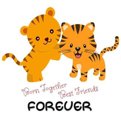 Personalized t-shirt white for Children Forever - Image 2