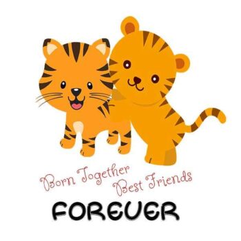 Personalized t-shirt white for Children Forever 7
