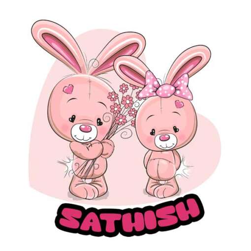 Personalized t-shirt white for Children Cute Rabbit - Image 2