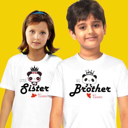 Personalized t-shirt white for Children 1