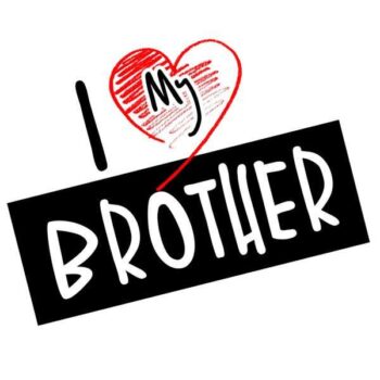 Personalized t-shirt white for My Brother/Sister 2