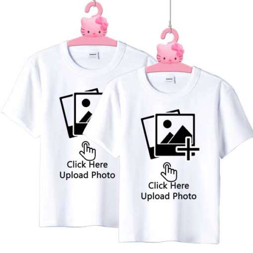 Personalized t-shirt white design your own