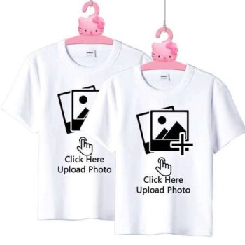 Personalized t-shirt white design your own