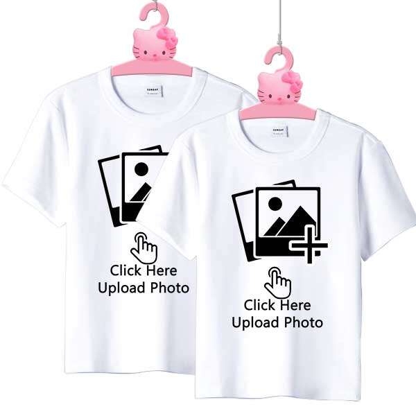 Boy and Girl Plain T-Shirts 1