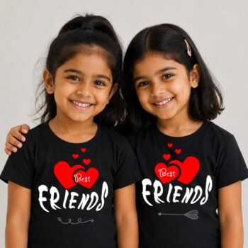 Personalized t-shirt white for Children Friends