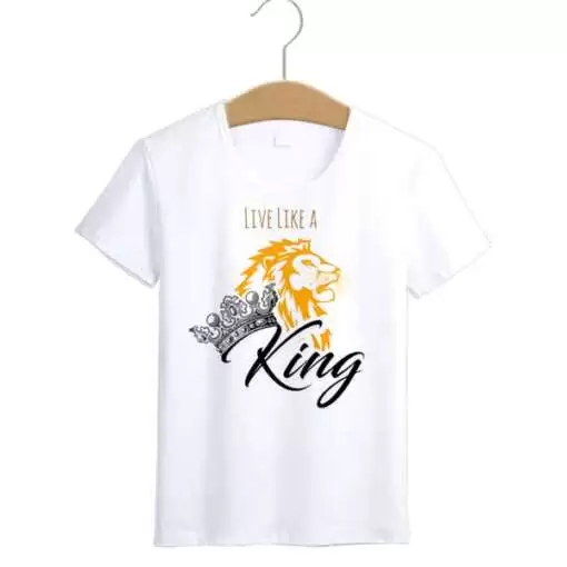 Personalized t-shirt white for men King maker 3